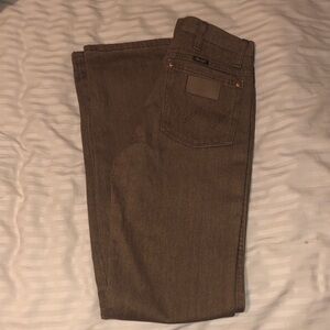 Wrangler Tan Denim Jeans